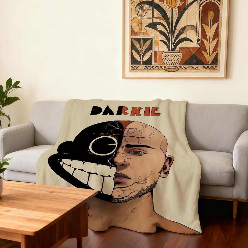 

Hip Hop L-Lil Darkie Blanket Super Warm Comfortable Plush Throw Blanket Child Home Sofa Bedroom Gift 30x40in