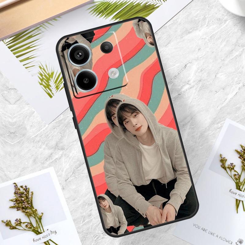 Cha Eun Woo Korean actor singer Case For Xiaomi Redmi Note 13 Pro 12 11 10 9 9S 10S 11S 12S Cover For Redmi 12C 9C 10C 13C