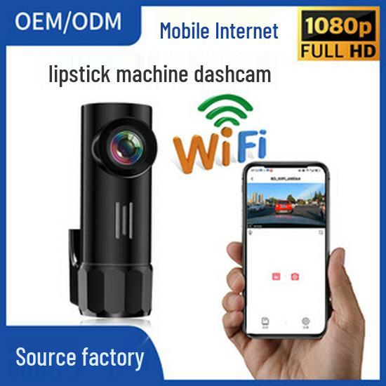 1080P HD Hidden Dash Cam with WiFi & Mobile Connectivity in Metal Shell