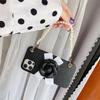 Apple 17Promax Phone Case For Iphone16 Camellia 15Plu Bracelet 13 Women