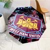 hammer Football Printed Automatic Umbrella, 8-Frame for Travel, camping, Casual Umbrella, Essential Gift for  for family and friends