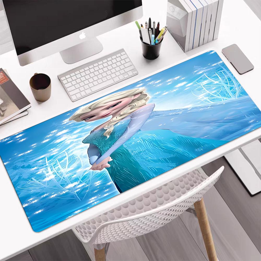 Elsa Theme Mouse Pad, Non Slip Rubber Base, Multifunctional Office & Home Decor, Perfect for Workspace Personalization.