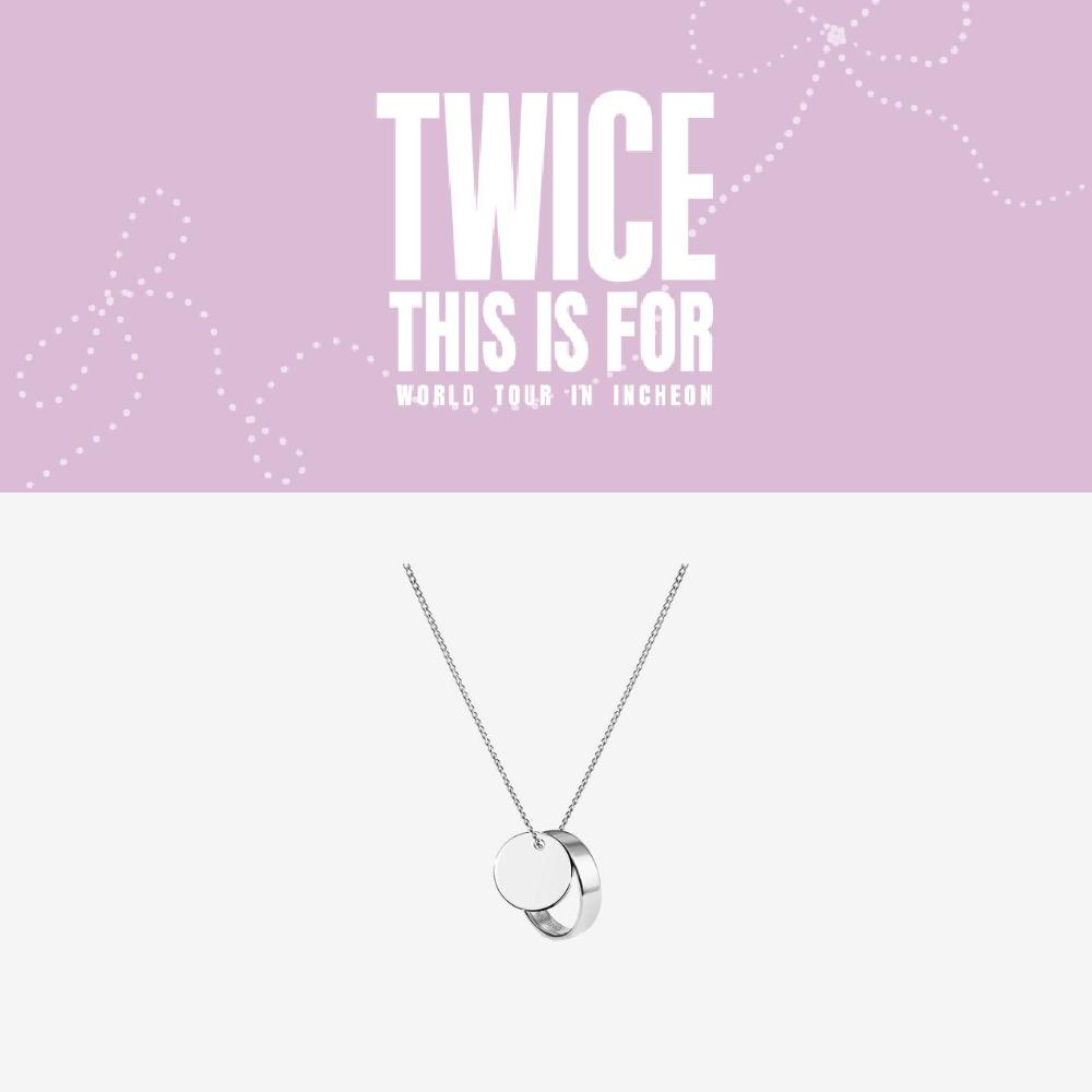 

Попереднє замовлення TWICE THIS IS FOR Офіційний MD Набір намиста з кільцем TZUYU
