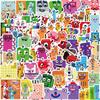 Стикеры Намбер Блокс Numberblocks стикерпак наклейки набор наклейок 52 шт