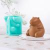 2025 New Cute Capybara Milk Jelly Silicone Mold Pudding Capybara Dolphin Pudding Silicone Mould Home Baking Accessories