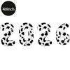 40Inch Big Foil Birthday Balloons Helium Number Balloon 2026Happy New Year Wedding Party Decorations Shower Large Figures Globos