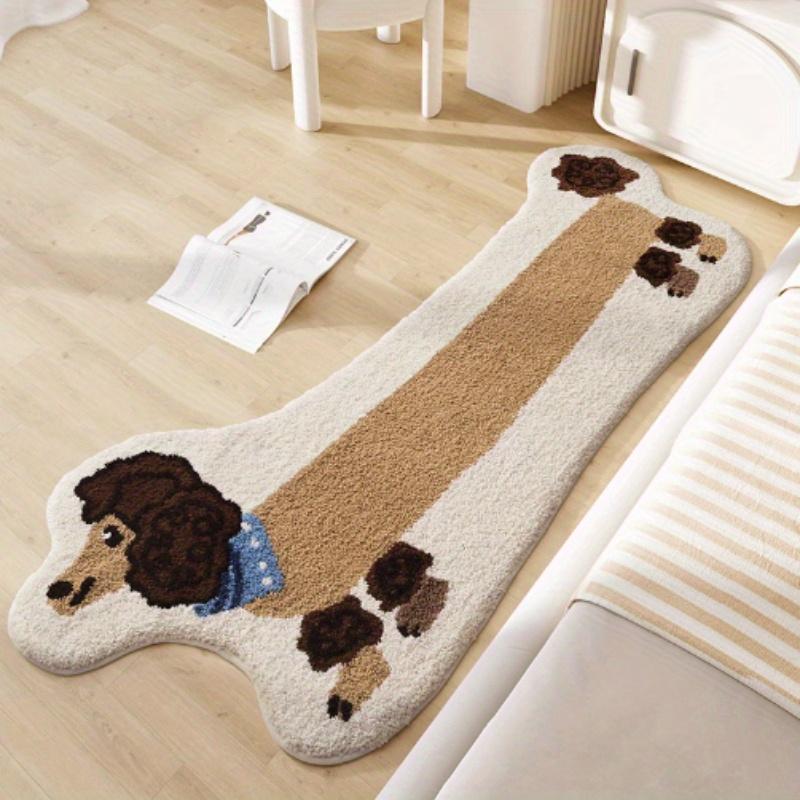 Soft Shag Carpet Cute Floor Mat Microfiber Soft Shaggy Non Slip Area Rug for Living Room Bedroom Bedside Kids Play Room