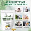 Oil of Oregano Black Seed Oil 6000mg Nutrition Gels & Chews 180/300 Count