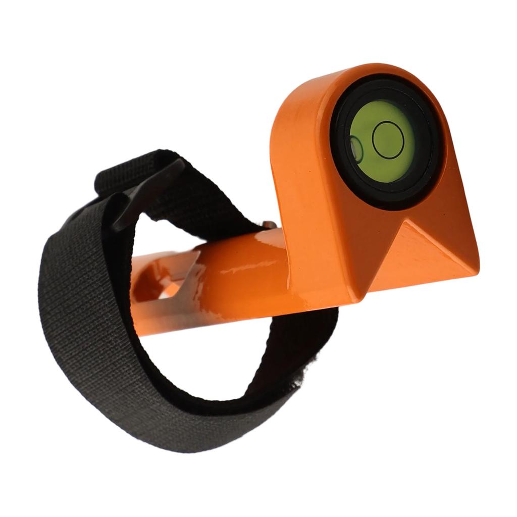 Heavy Duty 90 Degree Right Angle Bubble Level for Standard Rod with Large Diameter Vial for Clear and Accurate Measurements