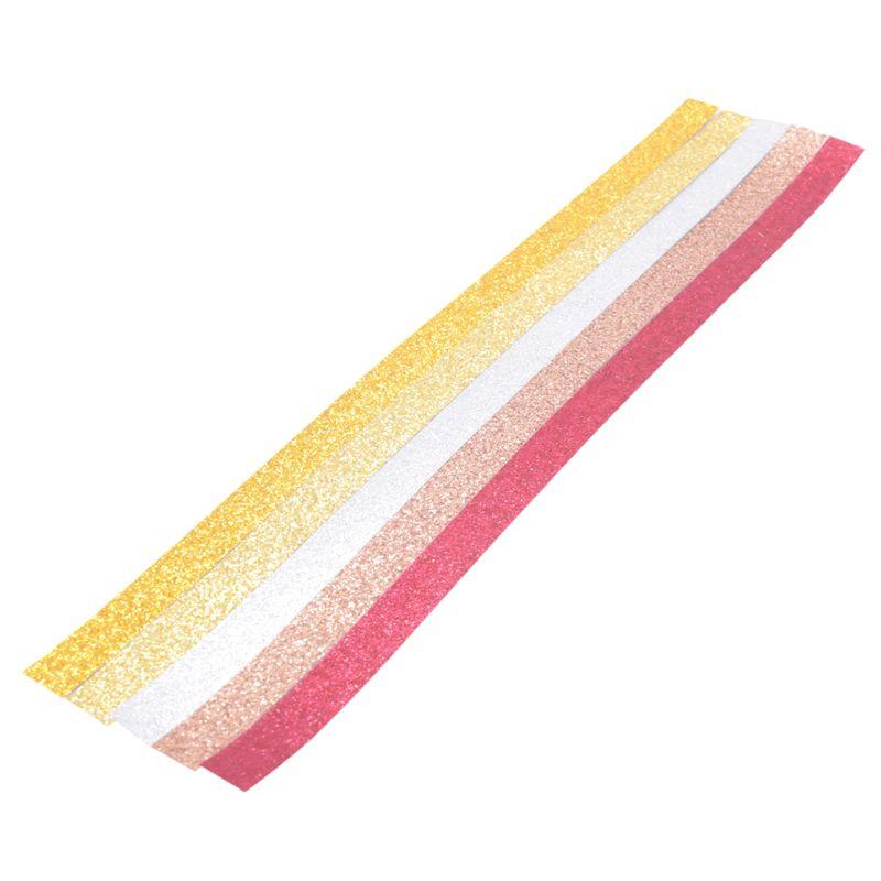 

M-Modern-520 Sheets Glitter Paper Folding Paper Stars Paper Strips Lucky Stars Decoration Folding Paper For Hand Arts жёлтый