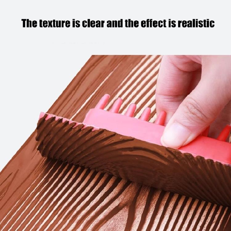 Functional Rubber Decorative Roller Creates Lifelike Timber Effects On Wall Cabinets And Craft Surfaces Paint Roller