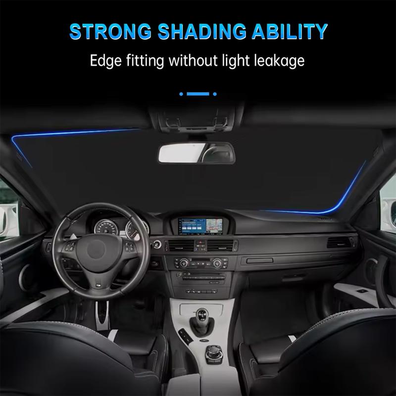 Windshield Sun Shade For Porsche Panamera Foldable UV Reflective Front Window Sun Protection Cover Accessories