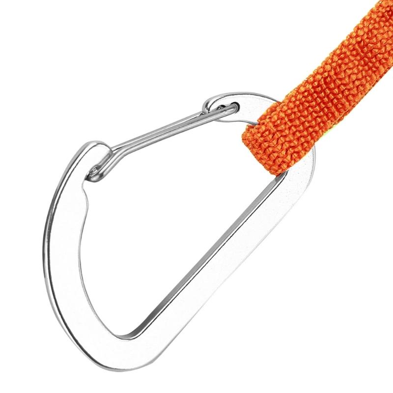 2Pcs Elastics Kayaks Paddle Leash with Hook Canoes Paddle Rope Strap AntiLost Rope Adjustable Paddle Holder Tool Lanyard