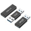 3 Types of USB 3.0 Adapter Kits, USB 3.0 Female To Female and Male To Male, High-speed Conversion Extension Coupler Connector