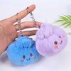 Soft Bun Squishy Plush Toy Keychain for Relaxing Stress Relief and Enjoyment