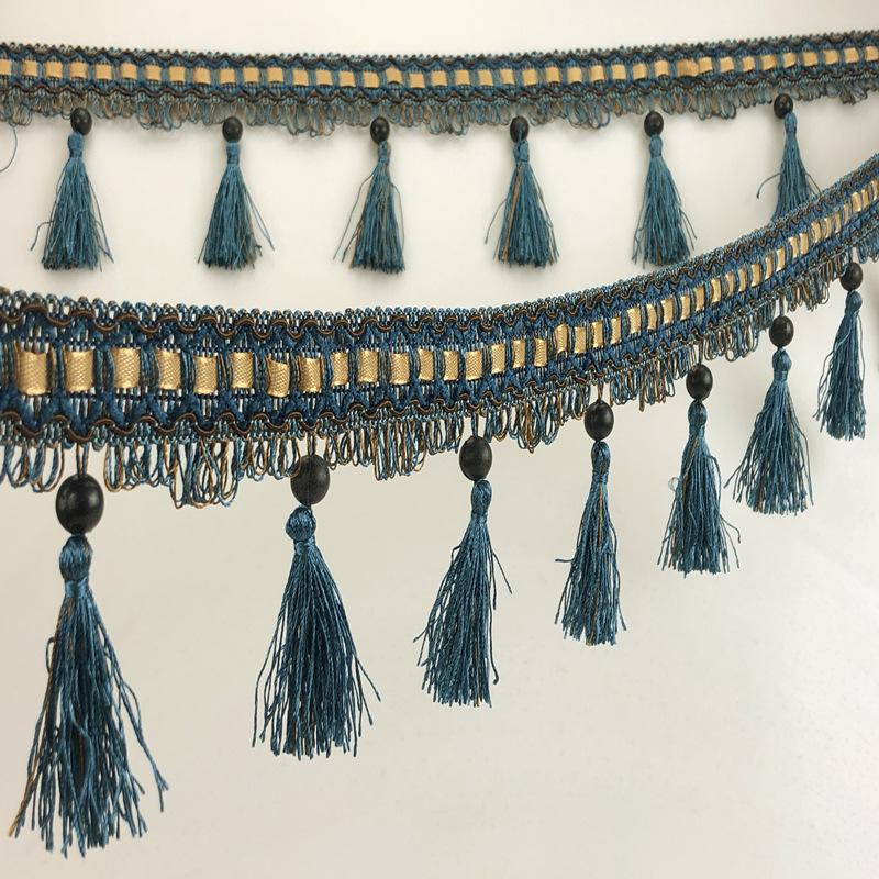 11.5 Meter Curtain Tassel Fringe Edging Lace Trim Garment Curtain Cushion Decor Sewing Accessories DIY Upholstery Crafts