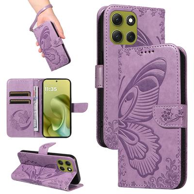 Butterfly Animal Flip Magnetic Leather Case For Coque Motorola Moto G86 G56 G85 G75 G55 G45 G35 G15 G05 Book Cover Funda