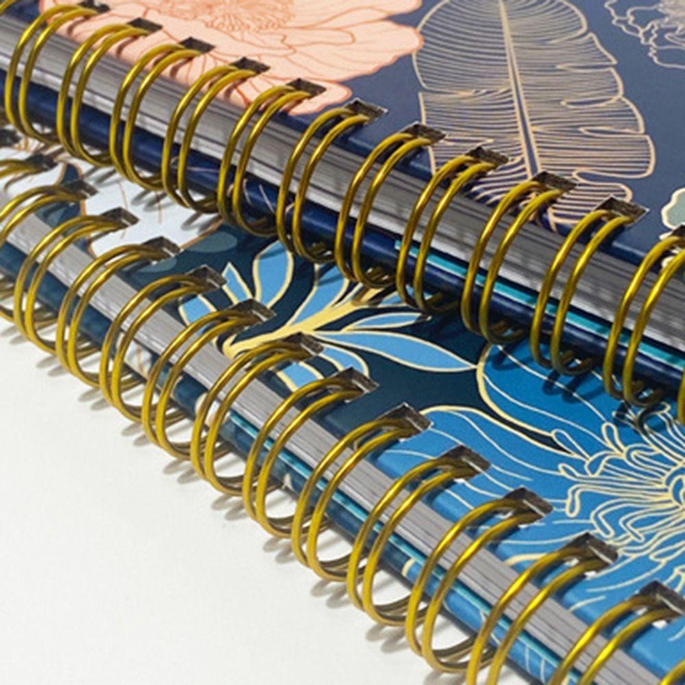 12 Months Schedule Planner Notepad To Do List Binder Coil Notebook A5 Agenda Book  Business