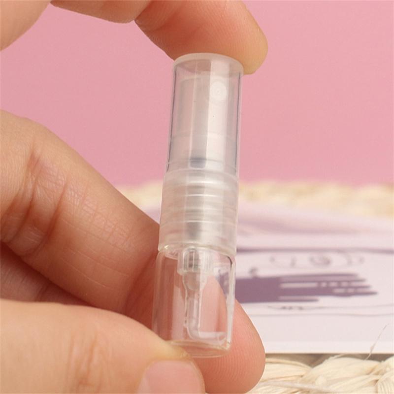 

Портативный 5 шт./уп. 1 мл Черный флакон-спрей, флакон с распылителем, дорожный многоразовый флакон, стеклянный флакон для духов, флакон для образцов