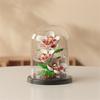 MOC Eternal Bouquet Micro Building Blocks Flower Model DIY Home Desk Plant Decoration Assemble Brick Toys For Children Gift