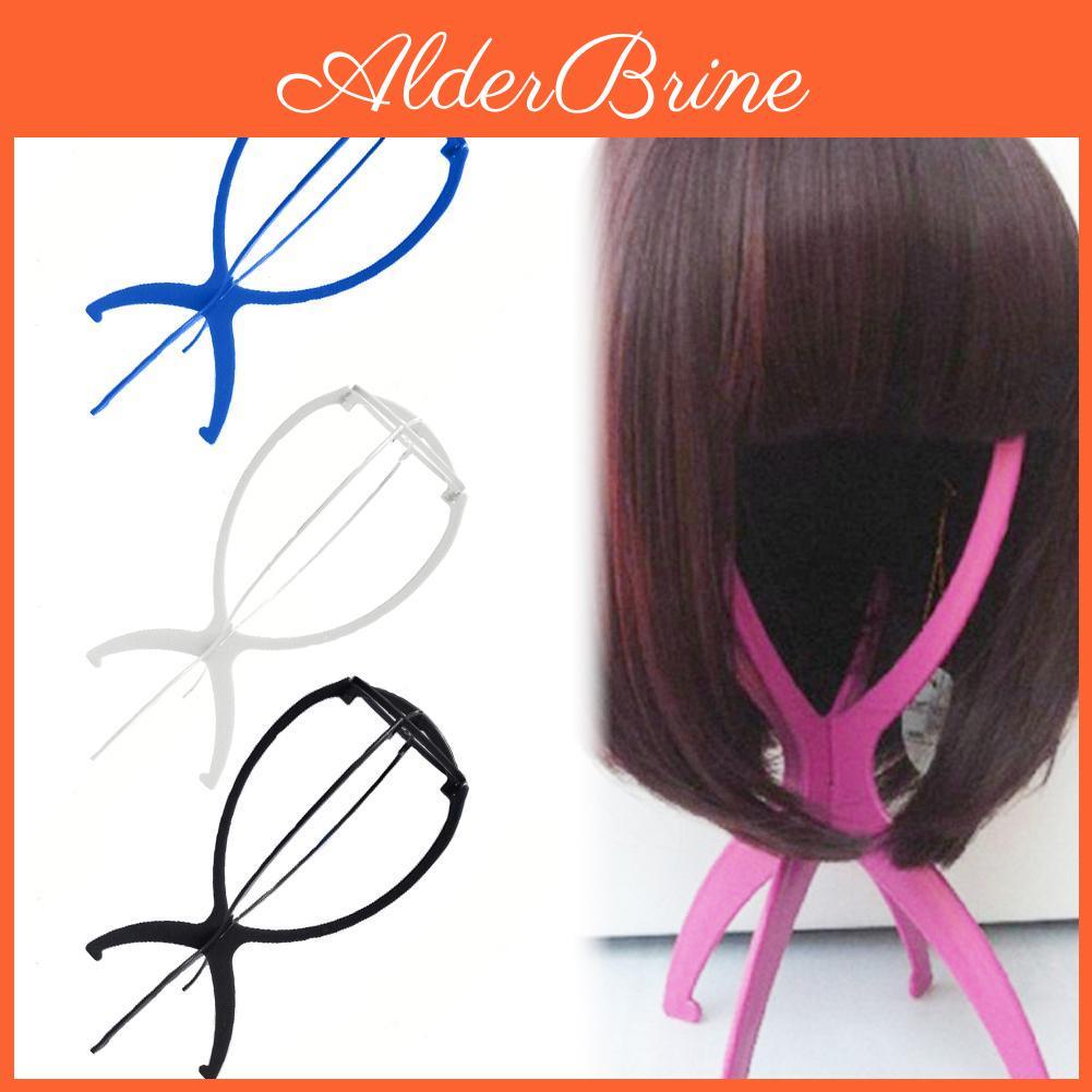 Display Color Solid Wigs Standportable Wigs Display Stand Head Mannequin Hair Hat Hairpiece Holder