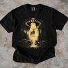 Retro UFO Cow Abduction Tee, Vintage Alien Shirt, Paranormal Sci Fi Shirt