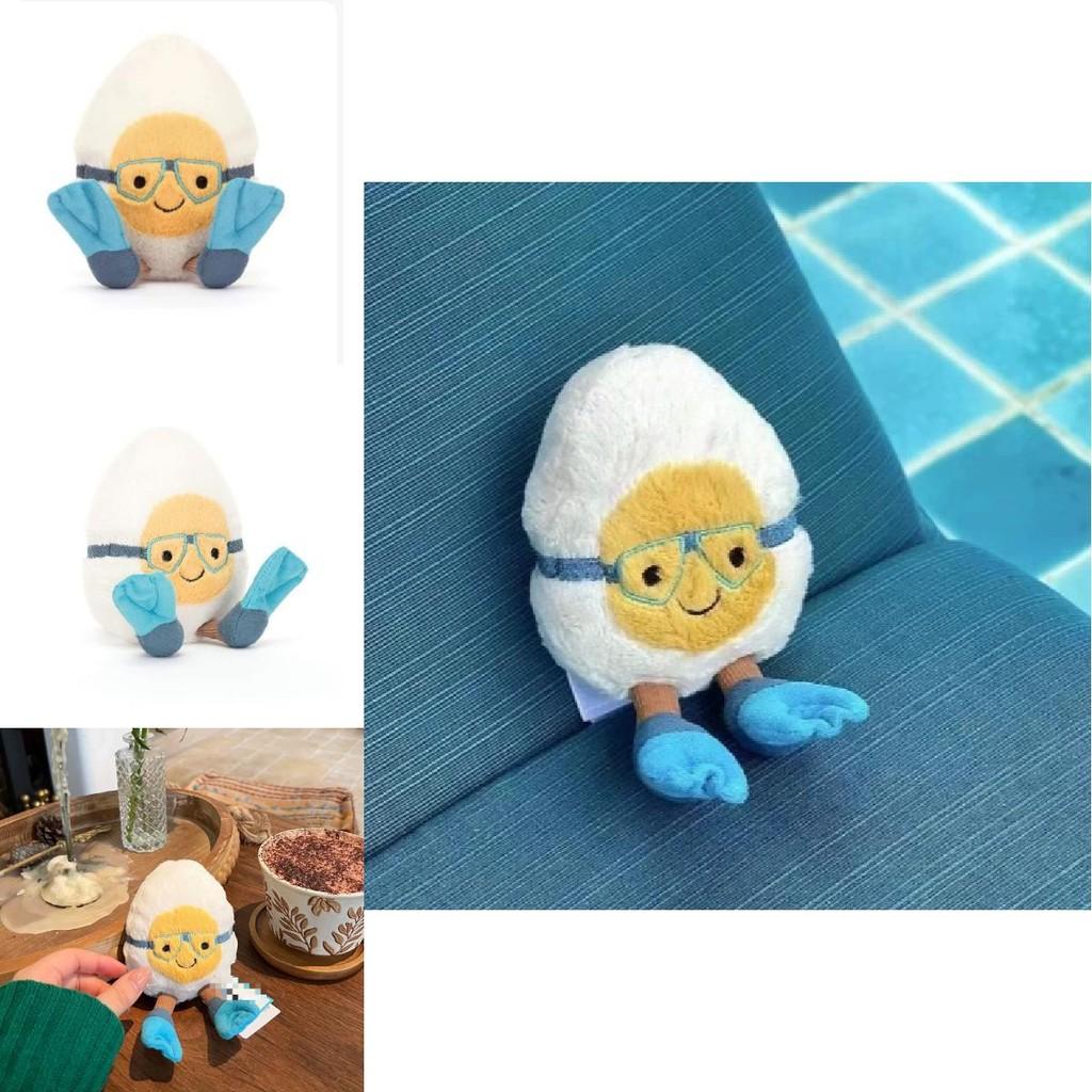 Cartoon Diving Egg Plush Doll Children Toy For Kids And Collectors