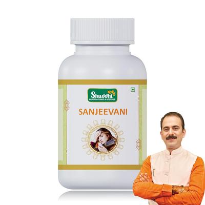 Shuddhi Sanjeevani Kapseln 60 Stück Kräuter-Wellness-Nahrungsergänzungsmittel Immununterstützung Tägliche Entgiftung Energiebalance Formel