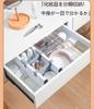 Bofular Drawer Adjustable for PE 5pcs Dividers, Extendable, (27.6-43.5cm), Soundproof, Multi-purpose, Kitchen/Bookcase/Closet, Material,