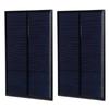 2Pcs Mini Solar Panel Epoxy Power Module Battery Polysilicon Industrial Supplies 5V 500MA
