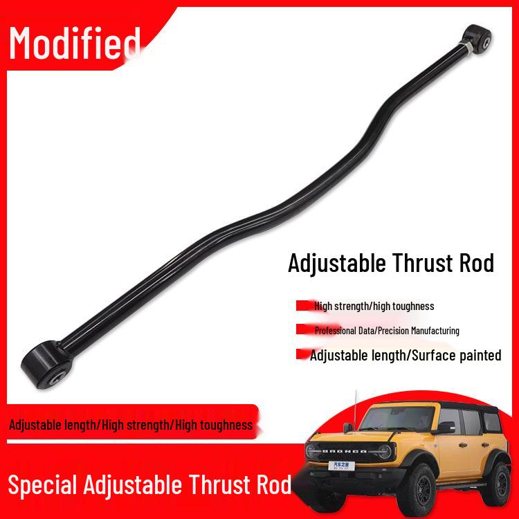 Adjustable Rear Axle Tie Rod for Bronco Off-Road Modification - 2-Inch Lift