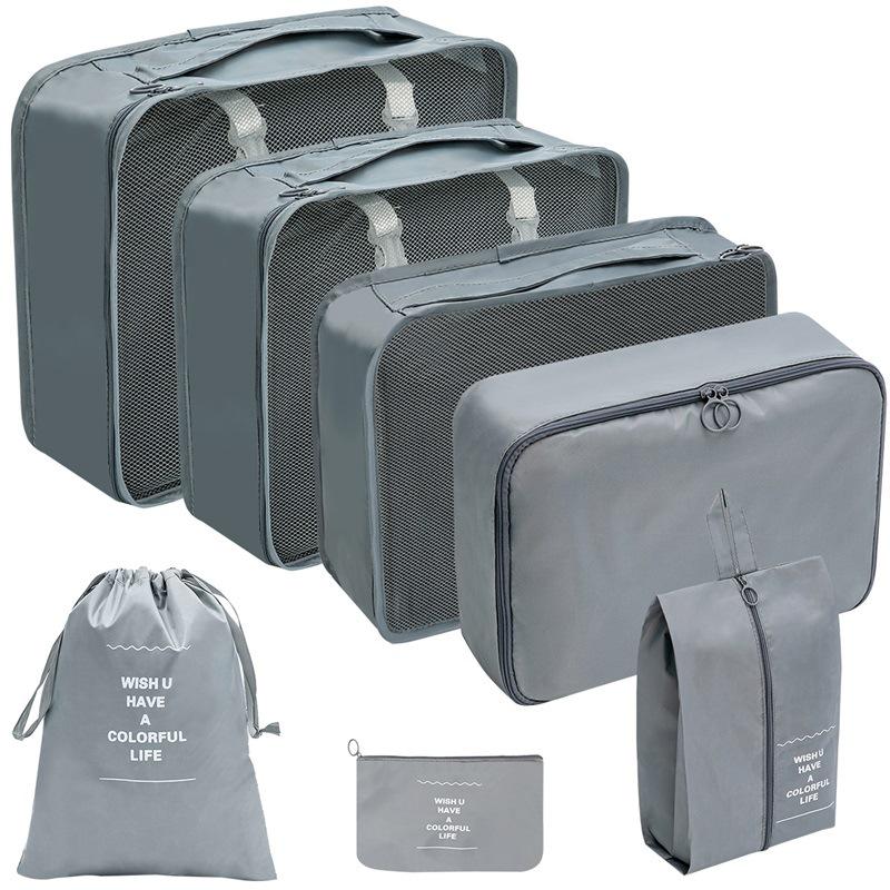 

7-Piece Travel Storage Bag Set: Portable and Versatile Organizer for Suitcases