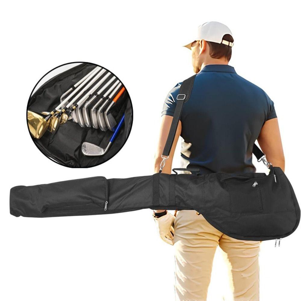 Waterproof Golf Club Bag Adjustable Strap Golf Carry Bag Golf Sunday Bag Outdoor Sports