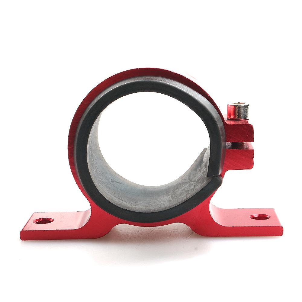 50mm Car Fuel Pump Bracket Single External Oil Pump Fixing Bracket Racing Car Fuel Pump Quick Mounting Holder Filter Clamp