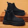 2026 Bottines Chelsea à Plateforme de Haute Qualité pour Homme Chaussures de Designer de Luxe Bottines pour Homme Talon Plat Chaud Décontracté Élégant