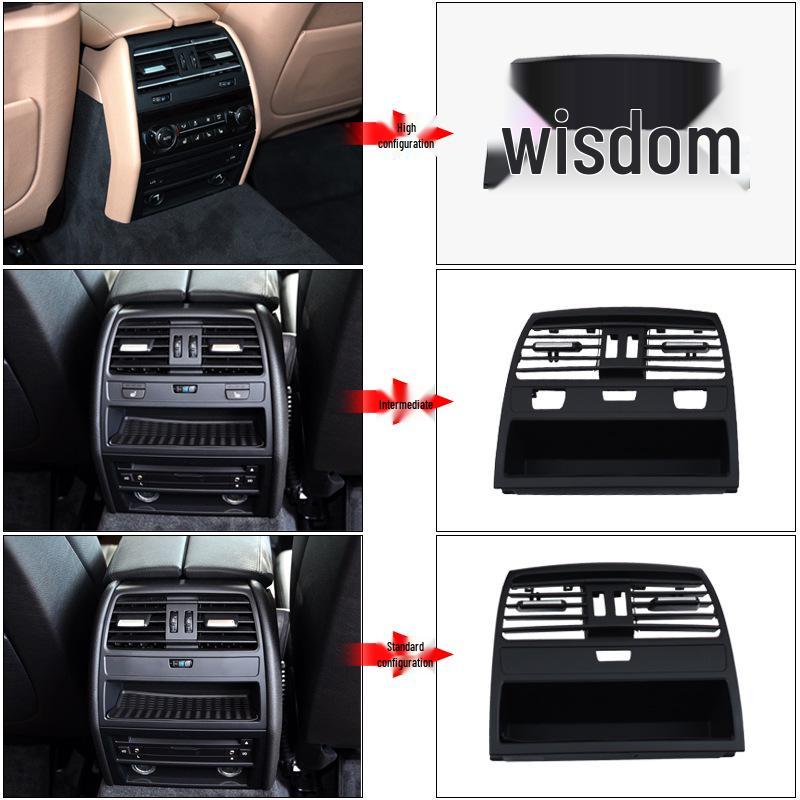 Compatible Air Conditioning Vent Panel Frame for BMW 7 Series F01/F02 Rear Row