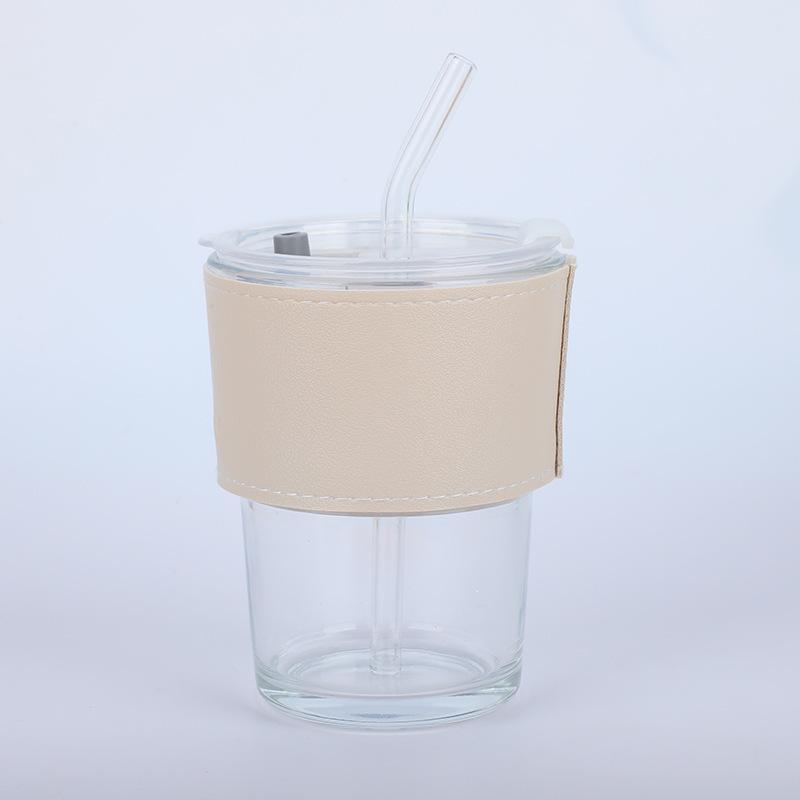 Bambusbecher Kreativer Wasserbecher Heim Glasbecher Büro Isolierter Strohbecher Ins Stil Große Kapazität Kaffeetasse