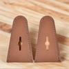 Leather Bow Tip Protector Bow Tip Sleeve Protective Bow Tip Guard Portable Archery Bow Limb Tip Protector for Recurve Bow