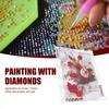 BHBL 5D DIY Flowers Full Square Drill Mosaic Diamond Embroidery Rose Garden Decoration