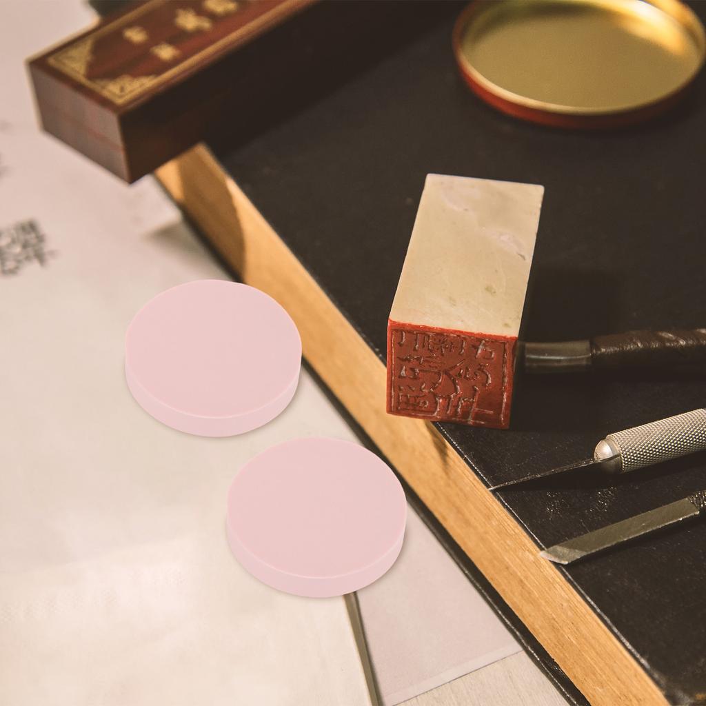 24Pcs Rubber Carving Blocks DIY Stamps Tpr Material Smooth Edges Portable Craft Supplies Rubber Bricks DIY Supplies