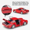 1/24 skala WELLY Porsche 959 aluminiowy Model samochodu Diecasts metalowe pojazdy zabawkowe Model samochodu wysoka kolekcja symulacyjna prezenty dla dzieci
