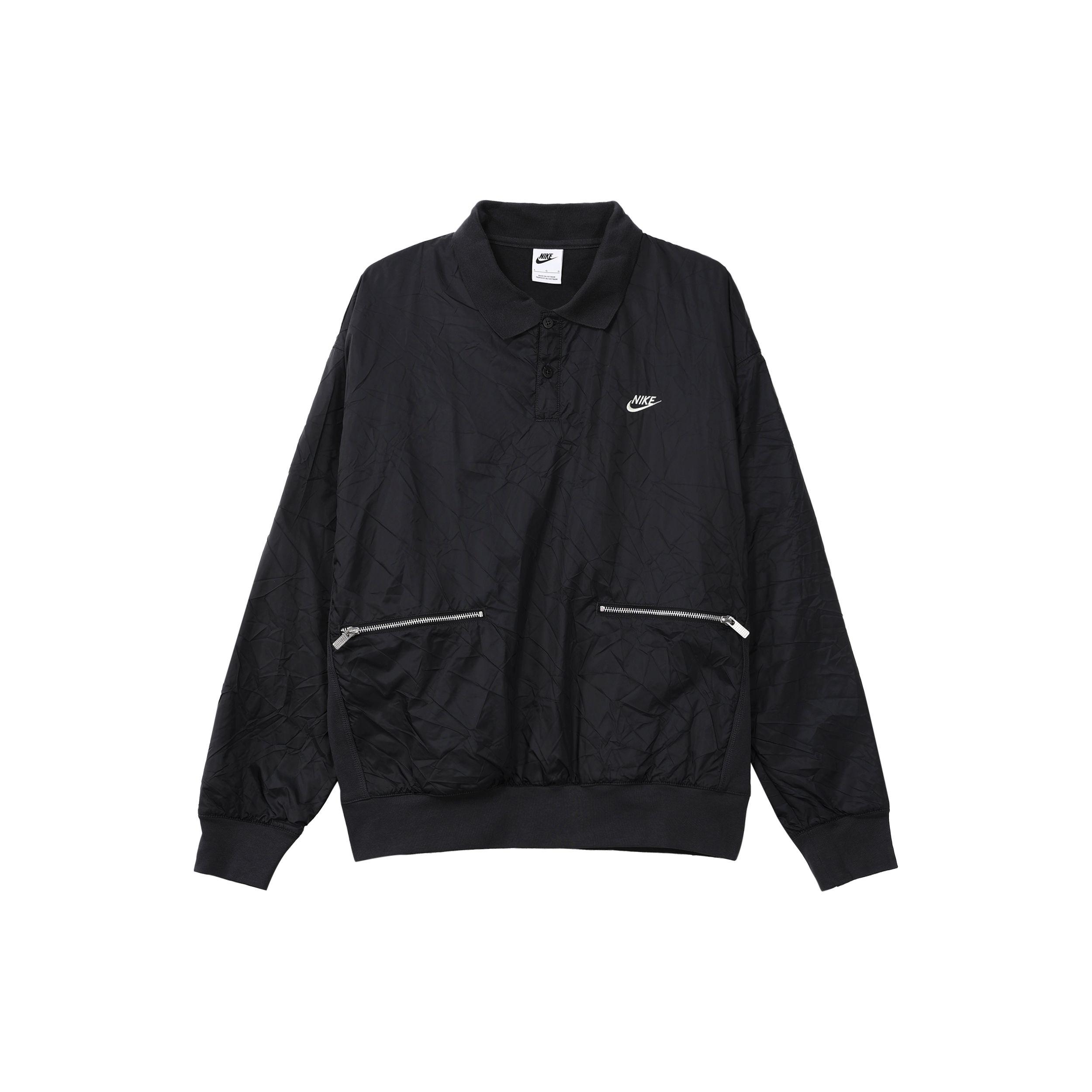 

Мужская куртка на молнии с однотонным принтом Nike Sportswear Circa, черная DR6077-045 M