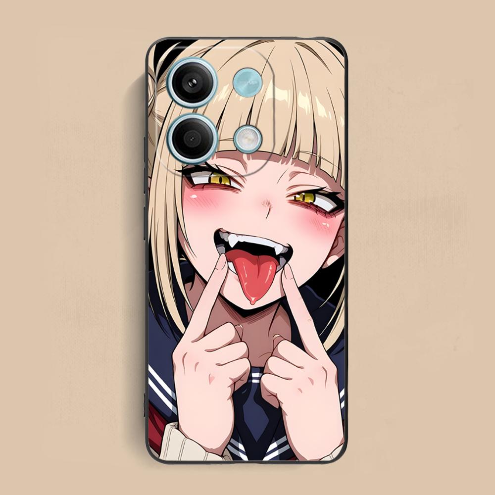 

My Hero Academia Himiko Toga Phone Case for Xiaomi Redmi Note 14 13 12 11 A5 3 2 1 Pro Plus 4G 5G Colour Printing Protective Redmi Note 14 4G (Global)