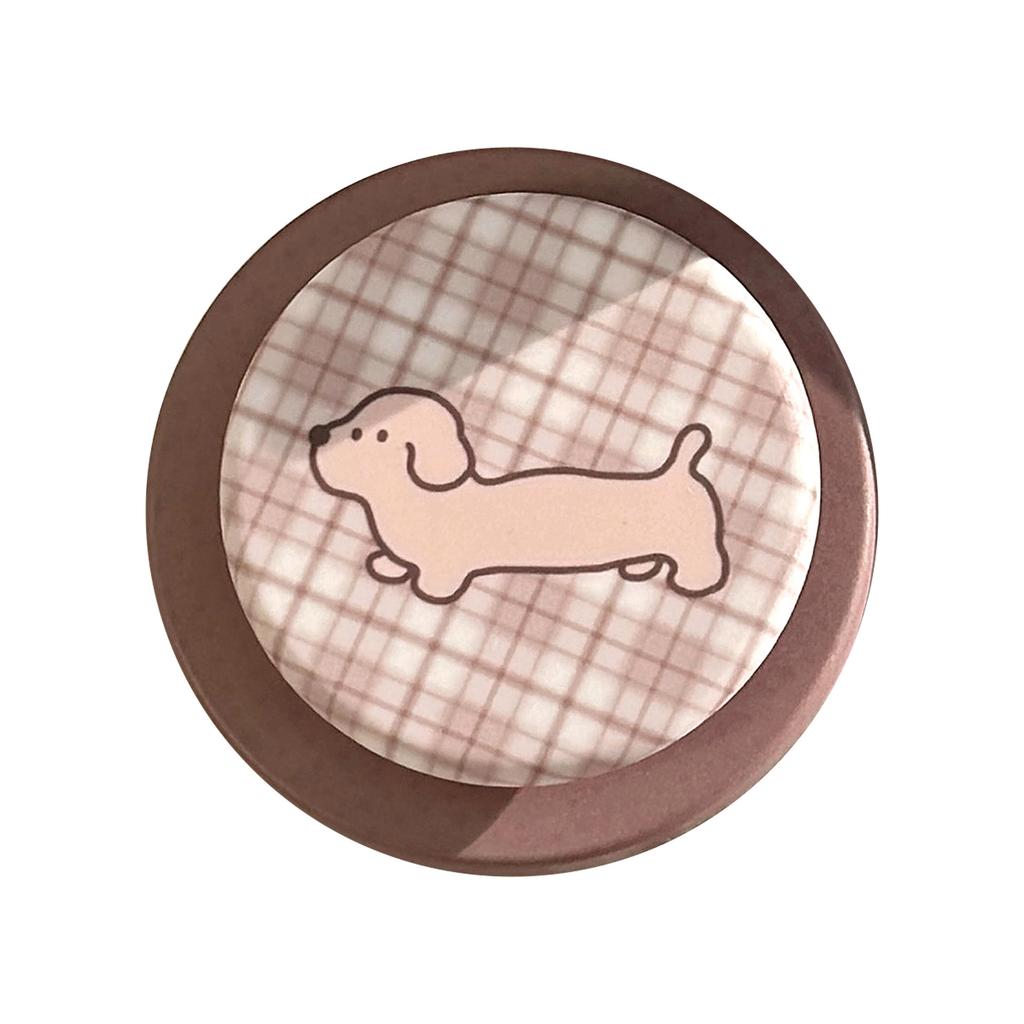 Suitable for puppies with contrasting color patterns Magsafe Magnetic stand, film phone airbag stand, retractable and portable cartoon design