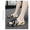 Summer Fashion Camouflage Thick Sole Slide Sandals For Men Women Large Size Casual Home Slippers