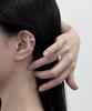 Knosis [925 Silver] Frame Pearl Ring