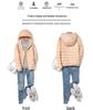 2023 Women's Lightweight Hooded Down Jacket - Slim Fit, Plus Sizes, Autumn/Winter, White Duck Down.