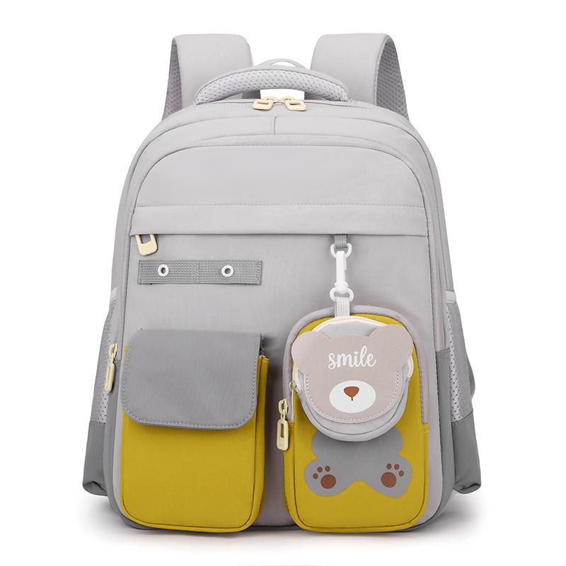 Cartoon Children's Schoolbag Boys and Girls Backpack Lightweight Ridge Protection Backpack