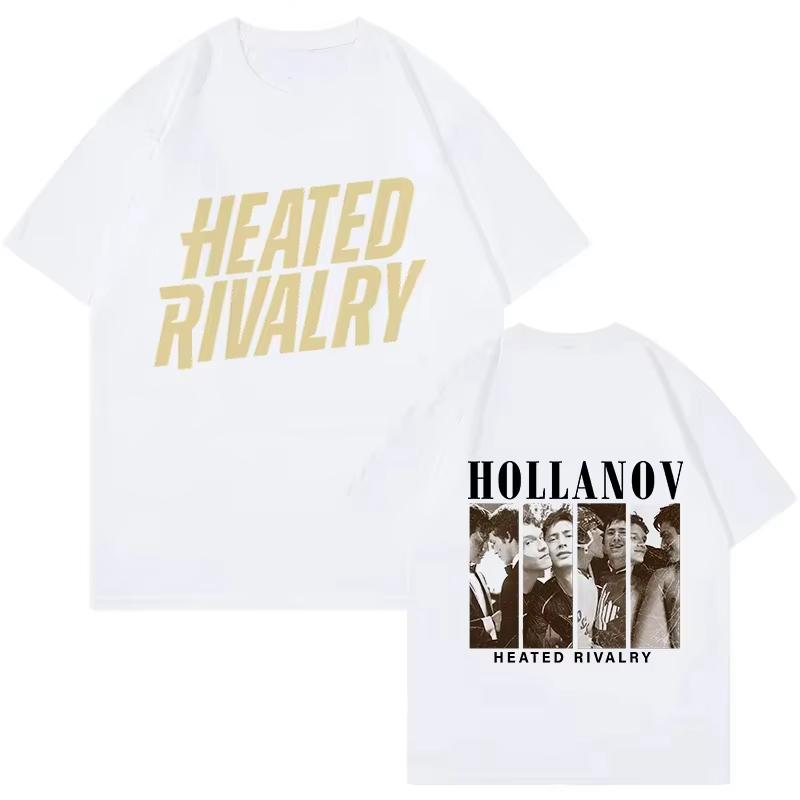 Heated Rivalry Print T Shirt Unisex Hip Hop Tees Tops Hot TV Fashion Tshirt Unisex Women Graphic Vintage TShirt Streetwear Clothes