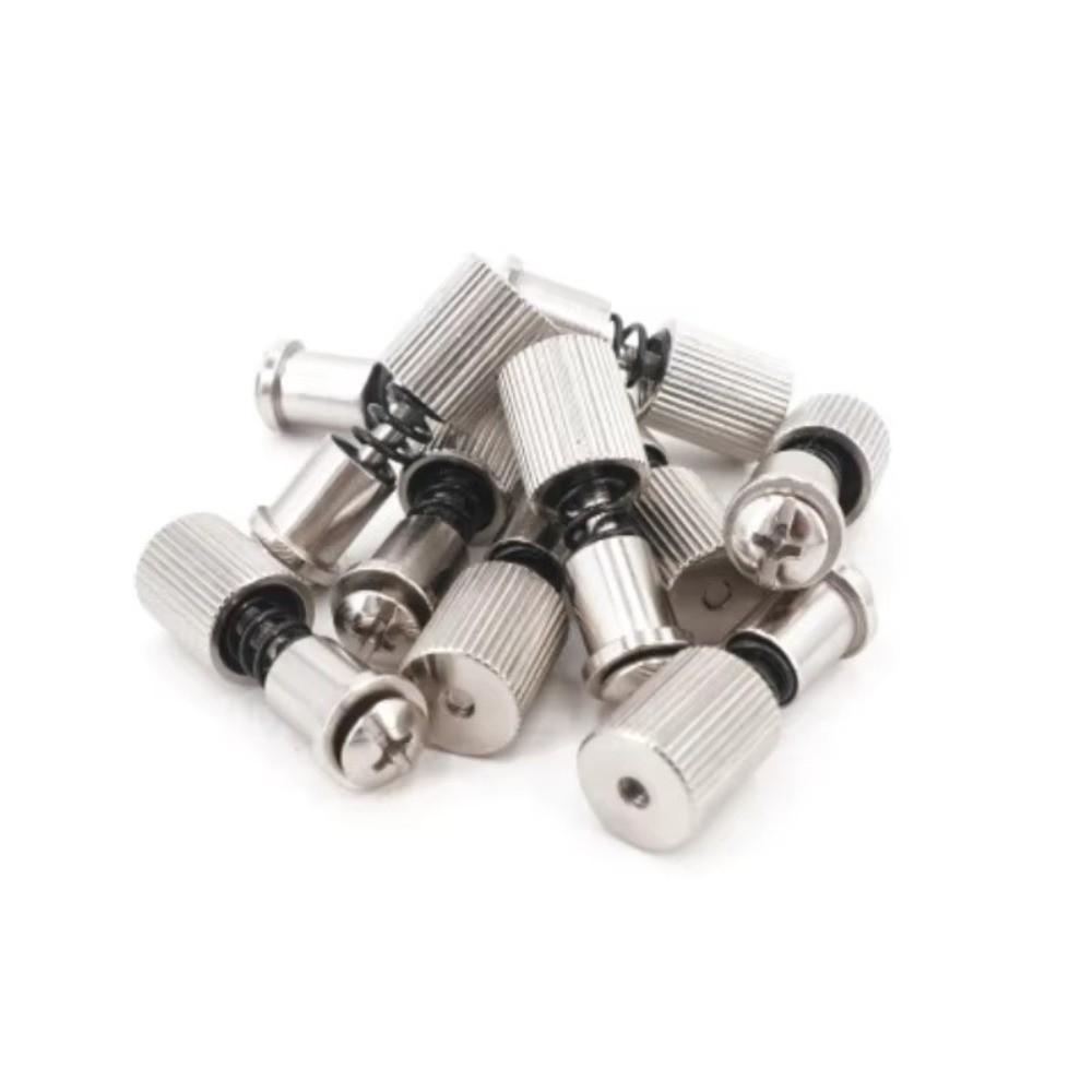 Silver Flat Presser Foot Universal Fit Sewing Machine Feet For Domestic Sewing